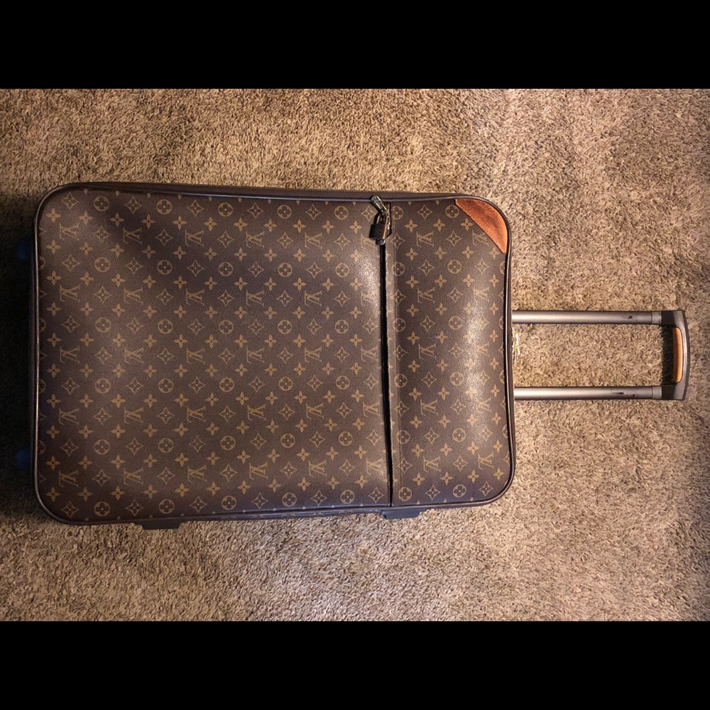 LV Monogram Canvas PÉGASE LÉGÈRE 55